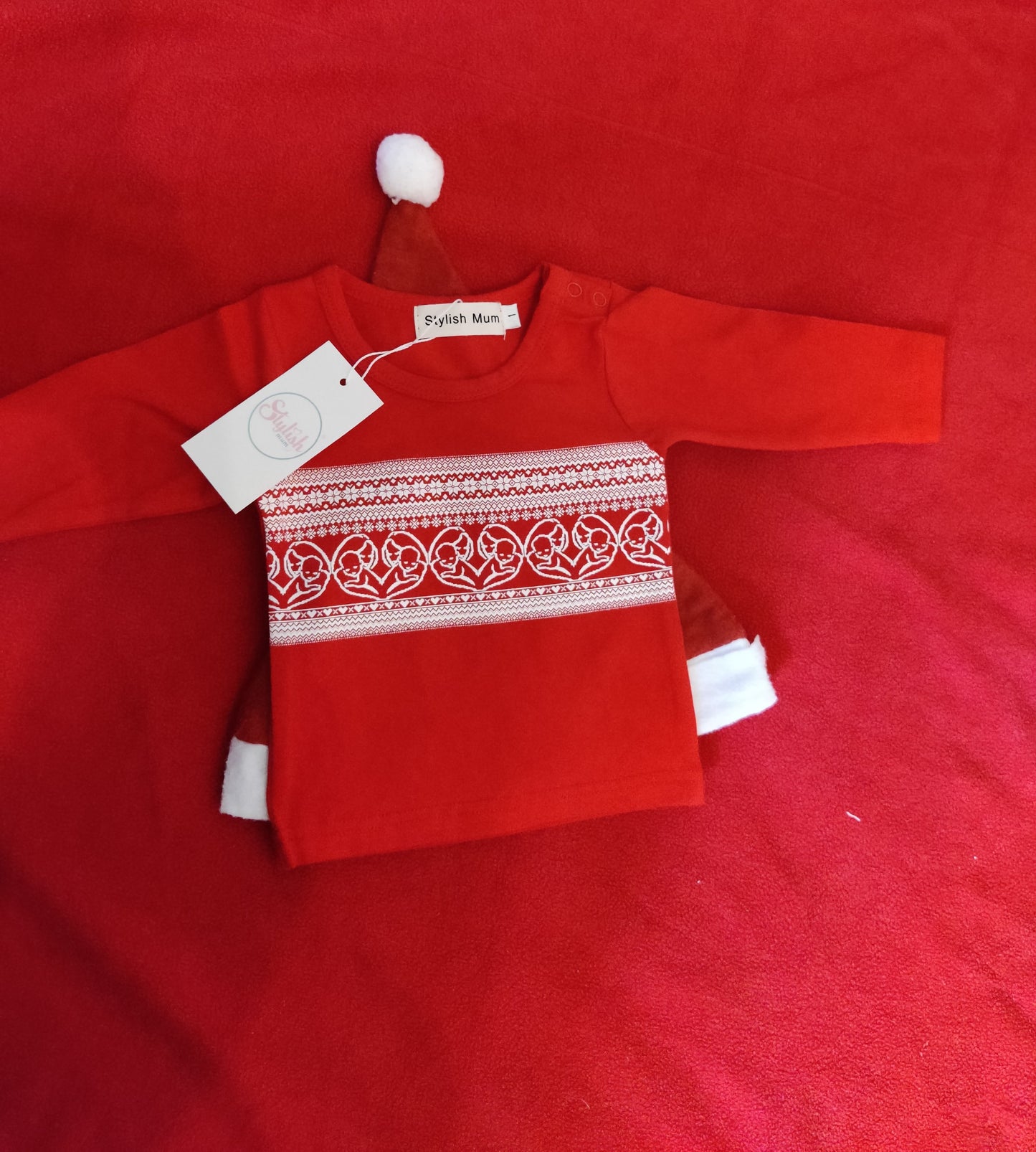 Limited Edition Gift Set - Xmas babies and kids top