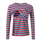 Rainbow Breastfeeding Top | Nursing Top | Fashionable Breastfeeding Clothes UK by Stylish Mum 
