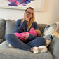 Bonnie Blue Breastfeeding Pyjamas - Stylish Mum