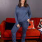 Bonnie Blue Breastfeeding Pyjamas - Stylish Mum