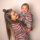 Cara Stripe Breastfeeding Top - Stylish Mum