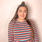 Rainbow Breastfeeding Top | Nursing Top | Fashionable Breastfeeding Clothes UK by Stylish Mum 