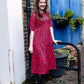 Evelyn Leopard Midi Breastfeeding Dress - Stylish Mum