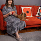 Lola Leopard Midi Breastfeeding Dress - Stylish Mum