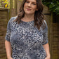 Lola Leopard Midi Breastfeeding Dress - Stylish Mum for nursing dresses UK