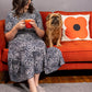 Lola Leopard Midi Breastfeeding Dress - Stylish Mum for nursing dresses UK