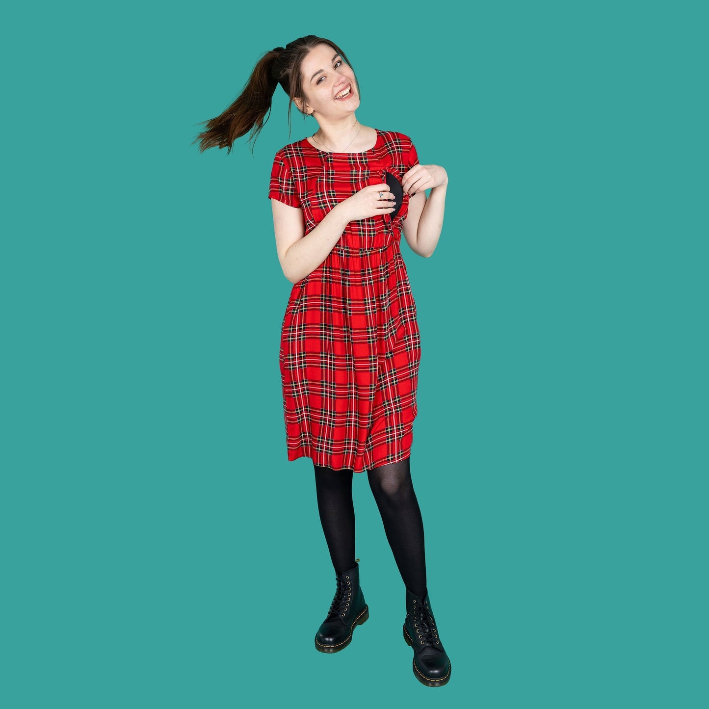 Pre Order Tarten Breastfeeding Dress - Stylish Mum