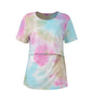 Pre-Order Tie Dye Breastfeeding Top - Stylish Mum