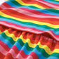 Rainbow Breastfeeding Skater Dress - Stylish Mum