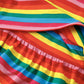 Rainbow Breastfeeding Skater Dress - Stylish Mum