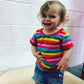 Rainbow Stylish Kid T-shirt - Stylish Mum