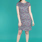 Ruby Rainbow Leopard Breastfeeding Dress - Stylish Mum