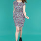 Ruby Rainbow Leopard Breastfeeding Dress - Stylish Mum