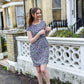 Ruby Rainbow Leopard Breastfeeding Dress - Stylish Mum
