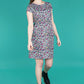 Ruby Rainbow Leopard Breastfeeding Dress - Stylish Mum
