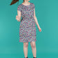 Ruby Rainbow Leopard Breastfeeding Dress - Stylish Mum