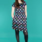Shona Spot Breastfeeding Dress - Stylish Mum