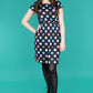 Shona Spot Breastfeeding Dress - Stylish Mum