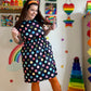 Shona Spot Breastfeeding Dress - Stylish Mum or nursing dresses UK