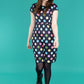 Shona Spot Breastfeeding Dress - Stylish Mum