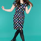 Shona Spot Breastfeeding Dress - Stylish Mum