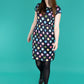 Shona Spot Breastfeeding Dress - Stylish Mum