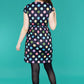 Shona Spot Breastfeeding Dress - Stylish Mum