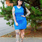 Star Breastfeeding Dress - Stylish Mum