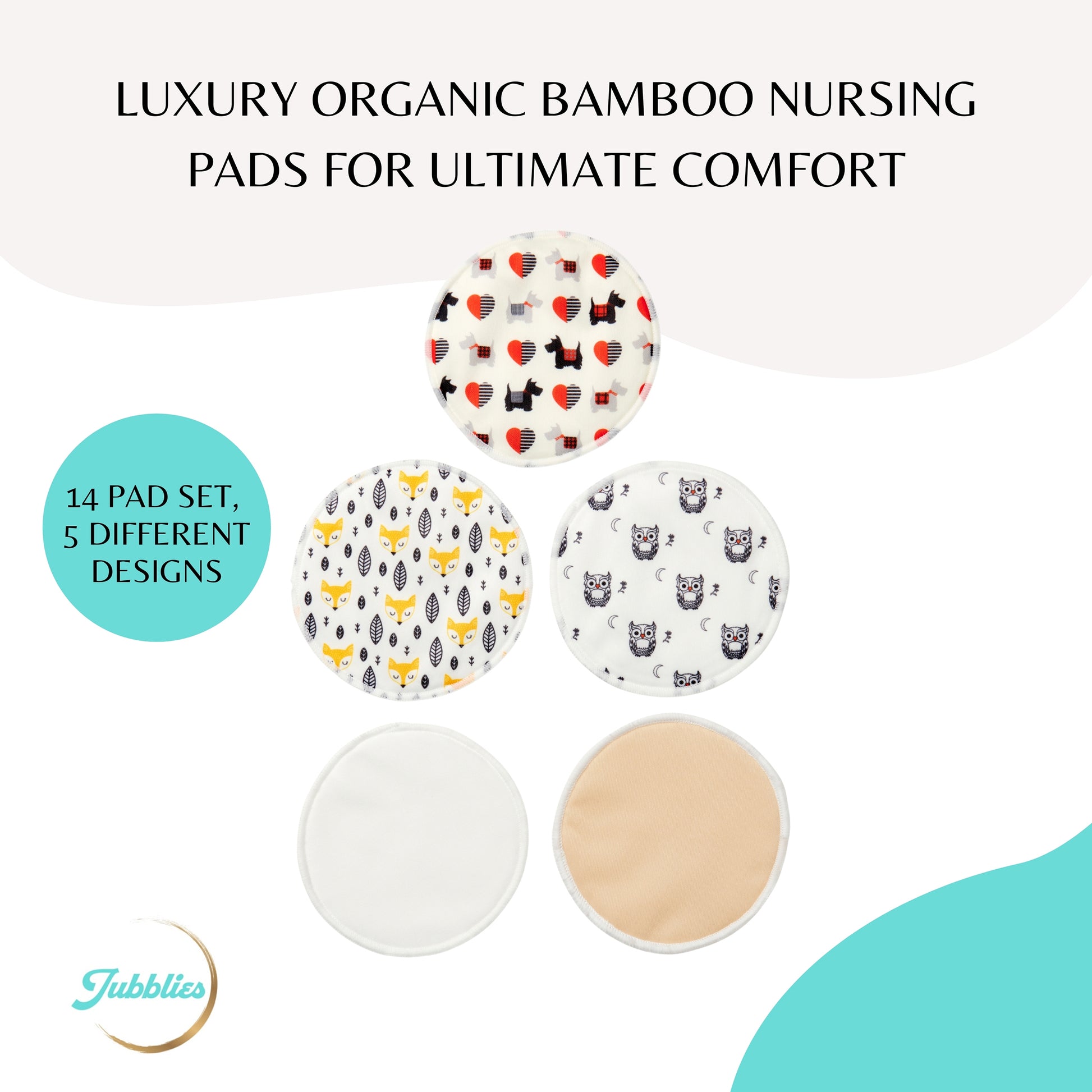 14 cloth nursing pads from Jubblies